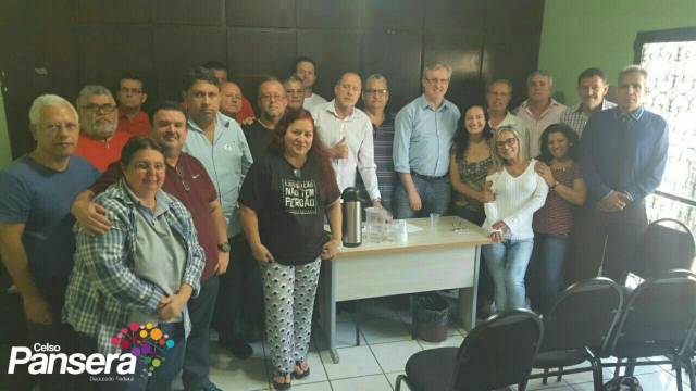 Dep. Federal Celso Pansera se reúne com diretores do SindBaixada
