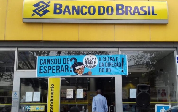 Bancários do Banco do Brasil aprovam paralisação para a próxima sexta-feira