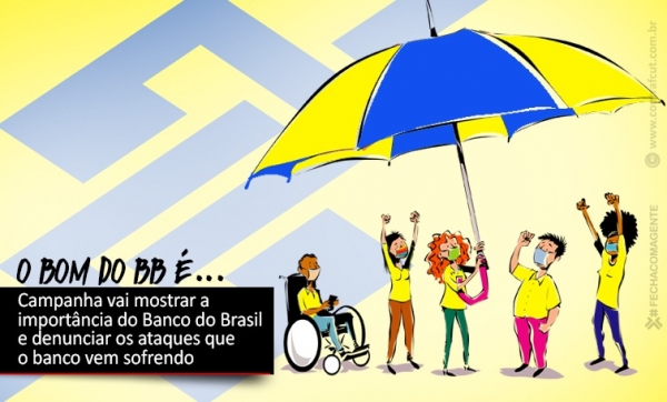 Contraf-CUT e sindicatos lançam campanha em defesa do Banco do Brasil