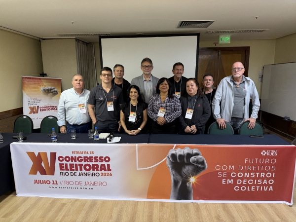 Sindicato participa do XV Congresso Eleitoral da Fetraf RJ/ES
