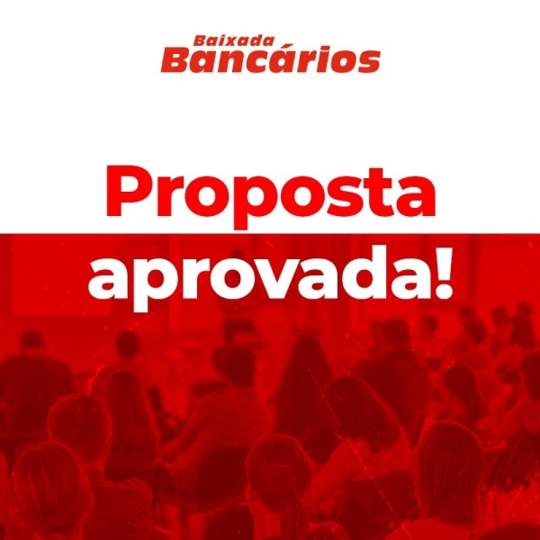 Bancários aprovam nova convenção de trabalho