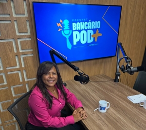 Renata Soeiro participa do “Bancário Pod+”, podcast da Fetraf RJ/ES