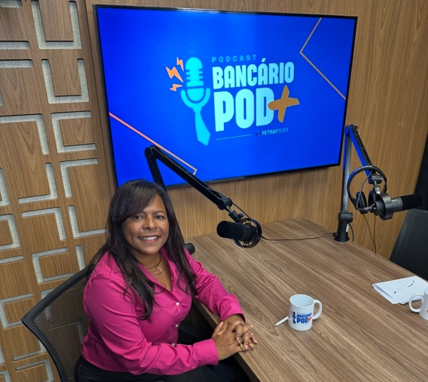 Renata Soeiro participa do “Bancário Pod+”, podcast da Fetraf RJ/ES
