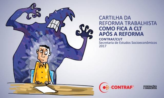 Contraf-CUT disponibiliza Cartilha da Reforma Trabalhista