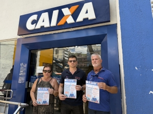 Sindicato realiza ato pelo Dia Nacional de Luta na Caixa