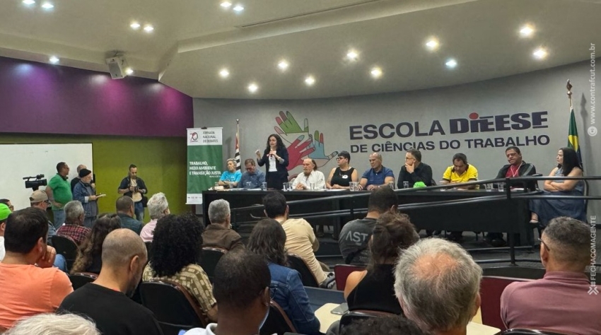 Contraf-CUT participa da Jornada Nacional de Debates com foco no trabalho digno, meio ambiente e transição justa rumo à COP 30