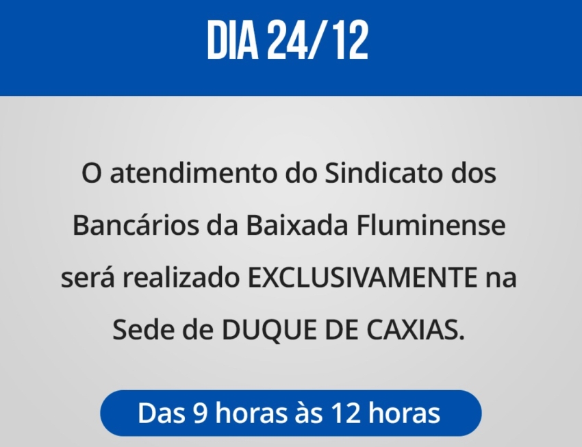 Informativo - 24/12