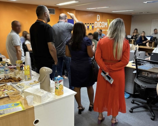 Sindicato dos Bancários da Baixada Fluminense visita Sala de Performance do Itaú