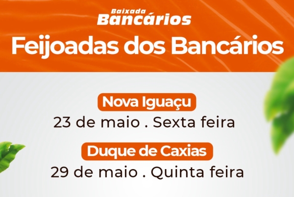 Confira as datas das Feijoadas dos Bancários no mês de maio
