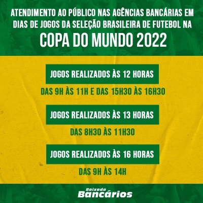 Copa do Mundo 2022: as datas e horários dos jogos da Seleção Brasileira