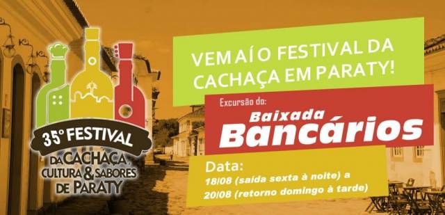 Saiba tudo sobre a excursão para o Festival da Cachaça em Paraty em agosto