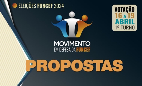 Eleições da Funcef: se liga nas propostas dos nossos candidatos