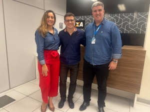 Sindicato se re&uacute;ne com nova Superintendente da Caixa na Baixada Fluminense