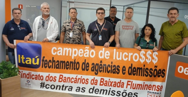 Dia Nacional de Luta dos Funcionários dos Itaú é realizado nesta quarta (17/9)