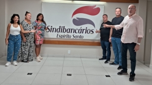 Sindicato dos Bancários da Baixada Fluminense participa das eleições do SindiBancários/ES