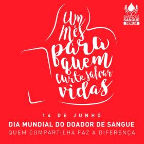 Campanha `Junho Vermelho´ incentiva doação de sangue