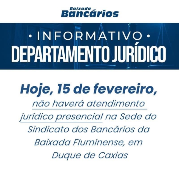 Informativo - Departamento Jurídico