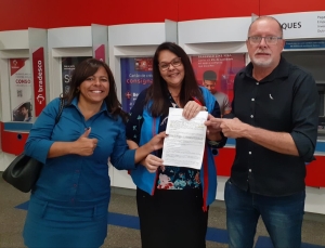 Funcionária do Bradesco é reintegrada pelo Sindicato dos Bancários da Baixada Fluminense