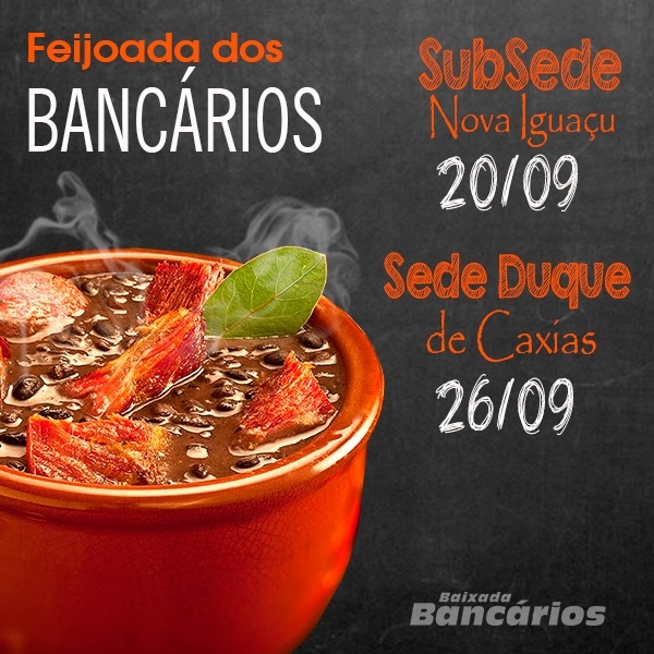 Feijoada dos Bancários já tem datas definidas em Setembro