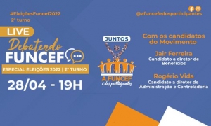 Contraf-CUT transmitirá debate sobre 2º turno das eleições da Funcef