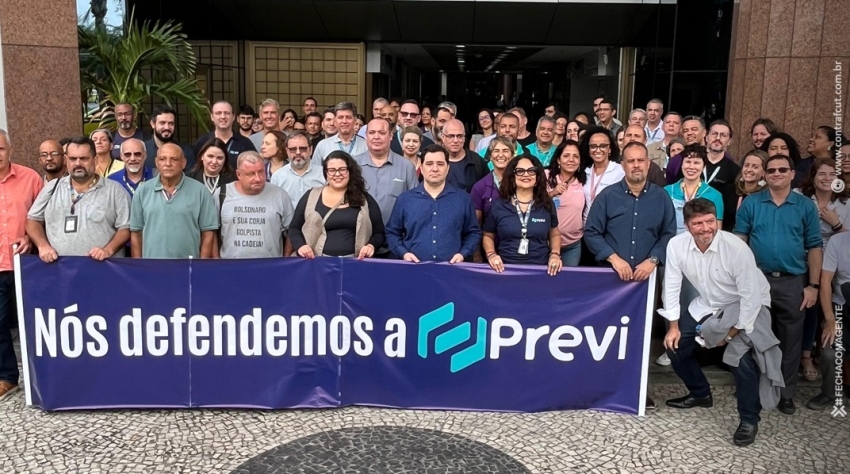 Dia Nacional de Luta em defesa da Previ: trabalhadores do BB realizam protestos pelo país