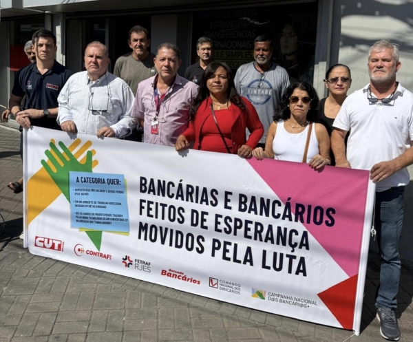 Sindicato dos Banc&aacute;rios da Baixada Fluminense realiza Dia Nacional de Luta por Remunera&ccedil;&atilde;o