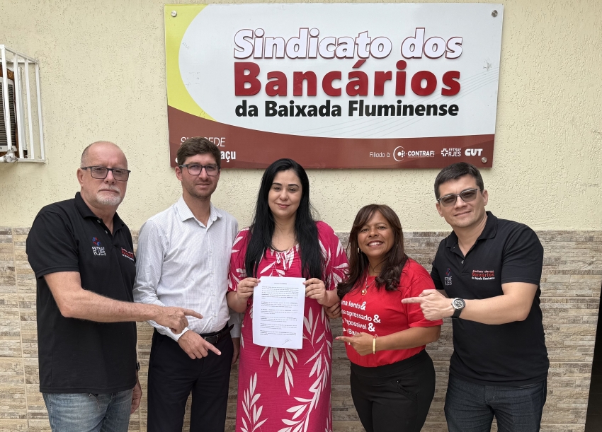 Sindicato dos Bancários da Baixada Fluminense reintegra mais uma funcionária do Itaú
