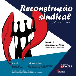 Seminário discute novos caminhos para a organização sindical
