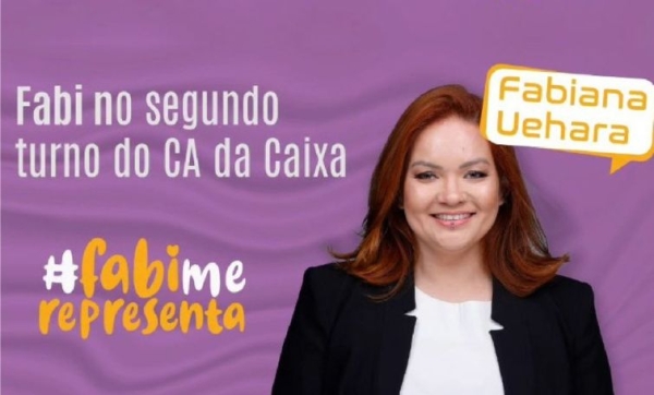 CA da Caixa: Fabi conquista 45% dos votos e vai para segundo turno