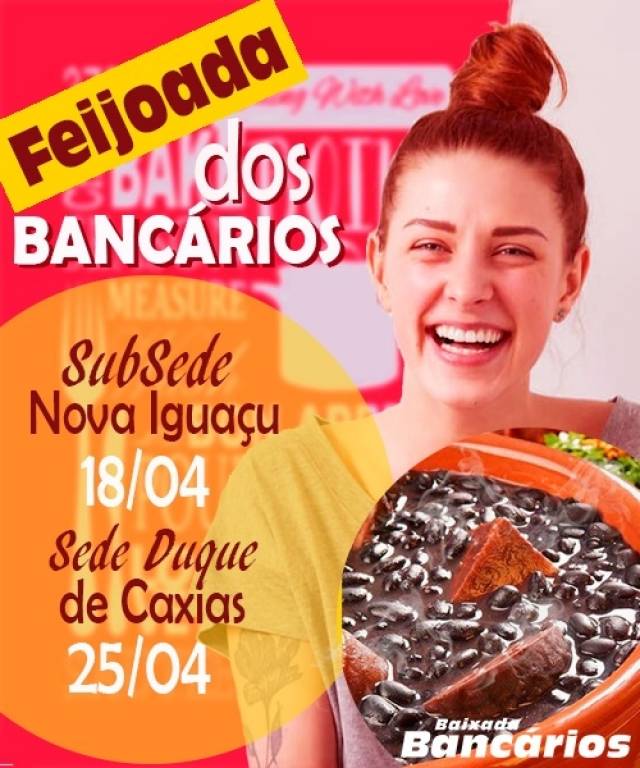 Feijoada dos Bancários já tem datas definidas em Abril