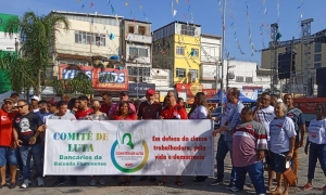 Lançamento do Comitê de Luta &quot;Bancários da Baixada Fluminense&quot; ocorreu neste sábado (25)