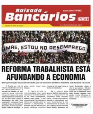 REFORMA TRABALHISTA ESTÁ AFUNDANDO A ECONOMIA