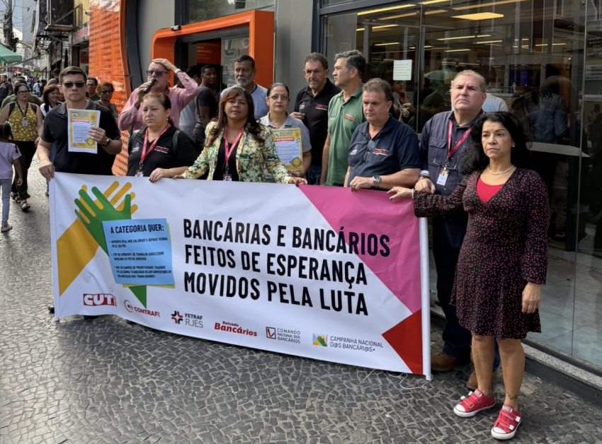 Sindicato realiza atos pelo Dia Nacional de Mobilização por Emprego